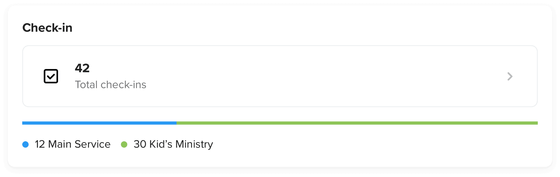 Event Check-in Interface